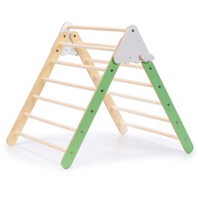 Resim Foldable Mountain Climbing Triangle with Ramp, Painted-Pastel - Triangle Only 