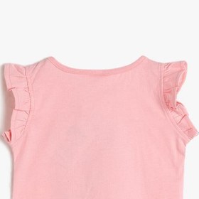 Resim Kız Bebek Baskılı Atlet 