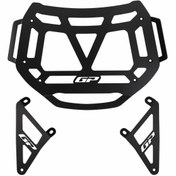 Resim GP KOMPOZİT Honda ADV 350 2023-2025 Uyumlu Çanta Üstü Demiri Siyah 