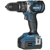 Resim Proter PST 720 BL 20V 2.0 Ah Li-ion Çift Akülü Kömürsüz Darbeli Matkap Vidalama 