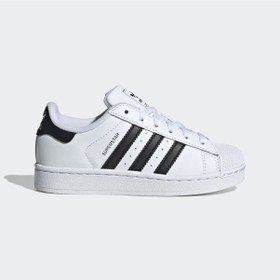 Resim Adidas Jh9980 Superstar Iı C Çocuk Günlük Spor Ayakkabısı Beyaz 