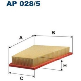 Resim Fıltron Ap028.5 - Hava Fıltresı Bmw N20 F10 F11 E84 Z4 E89 