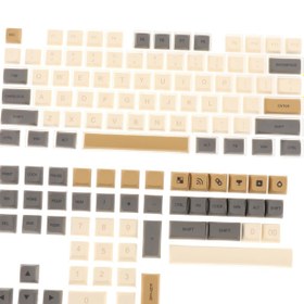 Resim 125 Keys Pbt Keycaps Switch Masaüstü Için Su Geçirmez Xda Profili (Yurt Dışından) 