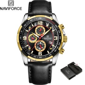 Resim Hanyang Gbb-Box Navıforce Aydınlık Eller Erkek Saatler Üst Marka Erkek Izle Su Geçirmez Spor Kol Saati Erkekler Lüks Chronograph Kuvars Erkek Saat (Yurt Dışından) 