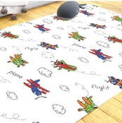 Resim Momys Care Gökyüzü Kaşifleri Çocuk Odası Halı Model 100x160 CM Beyaz 