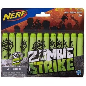 Resim Nerf Oyuncak Zombie Strike Elite Dart Yedek Paket 12 'li B3861 