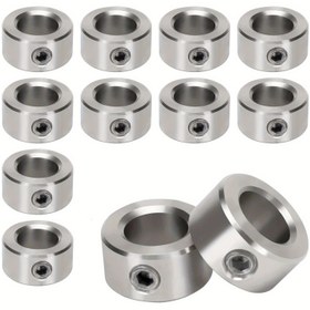 Resim 2 Adet Matkap Ucu Limit Halkası - 7 Boyutlu Model, Metal Konumlandırma Halkaları, Delme ve Sıkma için Hassas Derinlik Sabitleyici, Dayanıklı & Çok Yönlü Aksesuar, Metalik Kaplama, Parlak Görünüm, Yüksek Kaliteli Metal 