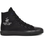 Resim Siyah Unisex Hi Sneaker Po-30085 G Siyah 