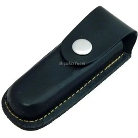 Resim İsmiyle Al Hakiki Deri Çakı Kılıfı No:0 - 10 Cm, Kemerlikli 