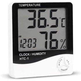 Resim mr shopping Termometre Sıcaklık Ve Nem Ölçer Higrometre Masa Alarm 