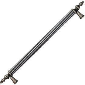 Resim Zirve Çubuk Antik Gümüş 224 Mm Alüminyum Kulp 5 Adet Antik Gümüş 