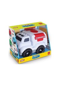 Resim Zhltoys My City Trucks Ambulans Beyaz 