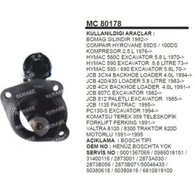 Resim Pinyon Kapagi Bosch 367 Jcb Komatsu Terex 504625815 