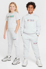 Resim Nike Club Fleece Gri Erkek Çocuk Eşofman Altı 