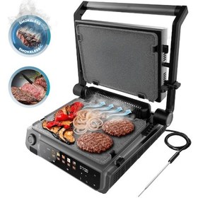 Resim Cecotec Rock'ngrill 2000 W Smash Perfectcook Izgara Ve Tost Makinesi 