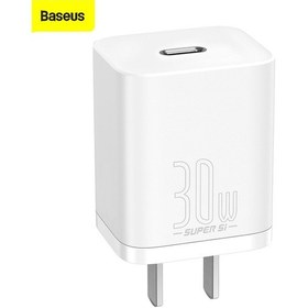 Resim Maiyame Baseus Super Si Süper Silikon Hızlı Şarj 30 W Pd Usb C Şarj Cihazı Desteği Pd3.0 Qc3.0 Pps 