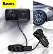 Resim Baseus T Typed S-16 Fm Transmitter Bluetooth Dual Usb Araç Şarj Siyah Diğer