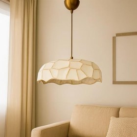 Resim Terrond Handmade Karbon Beton Avize | Modern Tasarım, Tek Ampul Başlıklı | 37x68 cm | E27 Uyumlu | Enerji Tasarruflu | CE Sertifikalı 