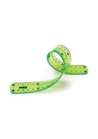 Resim Puti Flexi Kırılmaz Cetvel 30 CM Şeffaf 