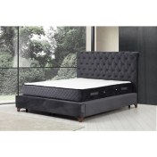 Resim Minar Deluxe Baza+Başlık+Sonata Yatak Antrasit 160X200 