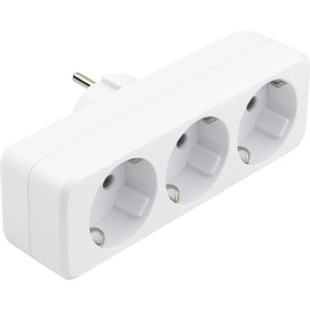 Resim DE-PA DPA-10011 Üçlü Golyat Düz Fiş Priz 250V 16A 3500W 