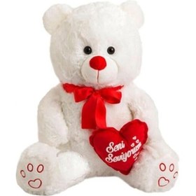 Resim Peluş Kalpli Ayı 50cm No Color 