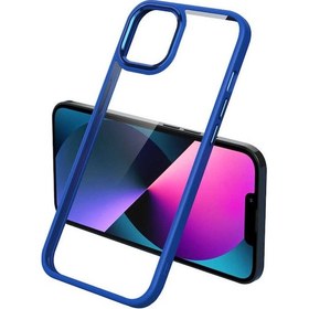 Resim İphone 12 Pro Max Uyumlu Zore Krom Kılıf-lacivert Lacivert 