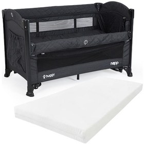 Resim Huggy Napp 8in1 Anne Yanı Park Yatak Oyun Parkı + Yatak 