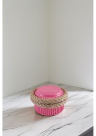 Resim Yapışkanlı Kapı Arkası Tamponu Beton Kapı Arkası Stoperi Kapı-duvar Koruyucu Pembe 