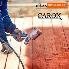 Resim Carox 800U Üst Depo Profesyonel Boya Tabancası 
