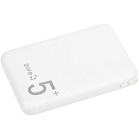 Resim Noktaks - Powerbank Led Işıklı Taşınabilir 5000 Mah Zr-pw04 - Beyaz T24236 BEYAZ 