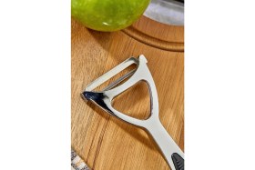 Resim Ergonomik Paslanmaz Metal Sebze Meyve Soyacak, Profesyonel Y Tipi Chef Serisi 