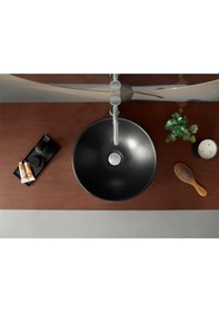 Resim Duravit D-neo Çanak Lavabo, 40 Cm, Mat Antrasit, 2371401370 Beyaz 