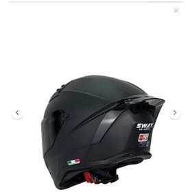 Resim Sway Sw 869 Full Face Kask Camlı Mat Siyah 