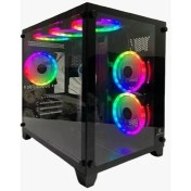 Resim Gameforce Aqua 6 120mm Rgb Fanlı Matx Oyuncu Bilgisayar Kasası 