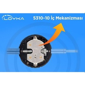 Resim Loyka 5310-10 Dijital Komparatör Saati 0-10Mm 