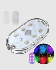 Resim Manyetik Araba İçi Ambiyans Led Işık Seti Kolay Montajlı Ve Kablolara Gerek Yok 