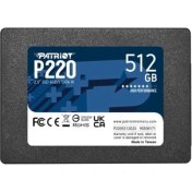 Resim Patrıot P220 2.5 512GB Sata3 550/500 SSD (P220S512G25) 