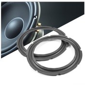 Resim Moveevo 2 Adet 10 İnç Hoparlör Gömlek Kenarı - Kauçuk Malzeme, Dayanıklı, Düşük Ton Ses Kalitesi İçin Jbl/hivi Hoparlörler İçin Değiştirme Parçası 