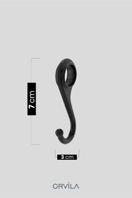 Resim Orvila 6 Adet - Mutfak Ve Banyo Askısı Yedek Kancası 