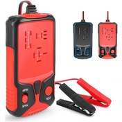 Resim Otomatik Röle Test Cihazı, 12v Akü Kontrol Cihazı, Evrensel Araba Rölesi Tanı Aracı Voltaj Dedektörü 