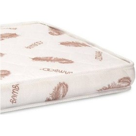 Resim Sitehome 70x110x10 Cm Bamboo Sünger Bebek Yatak 