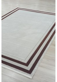 Resim Pera Marcela Kadifemsi Yüzey Polyester Halı 30219 Kiremit 