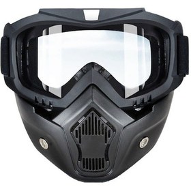 Resim Maoyaya Lyon Motosiklet Maskesi Kaynak Gözlüğü Sıçrama Önleyici - Altın 1 Adet 1 Adet 