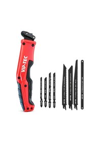 Resim Vıp-tec Vt875009 8 Parça Multifonksiyonel Testere Seti Ahşap Metal Plastik Kesim 