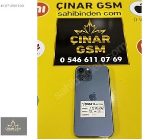 Resim Apple iPhone 12 Pro Max İkinci El TR | 128 GB | Mavi 