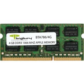 Resim Bigboy BTA786/4G 4 GB DDR3 1066 MHz CL7 Notebook Ram 