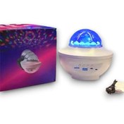 Resim Xy-918 Bluetoothlu Hoparlör Mp3 Usb Dönen Işıklı Disko Topu 