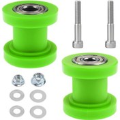 Resim Cloudstore Yeşil 10mm & 8mm Zincir Rulolu Kasnak Gerdirici 125cc 140cc 160cc Dirt Bike Atv 