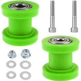 Resim Cloudstore Yeşil 10mm & 8mm Zincir Rulolu Kasnak Gerdirici 125cc 140cc 160cc Dirt Bike Atv 